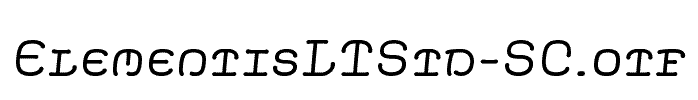 ElementisLTStd-SC