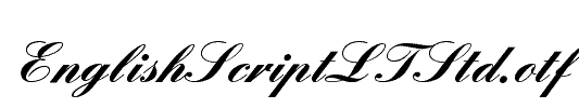 EnglishScriptLTStd