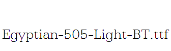 Egyptian-505-Light-BT