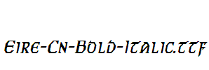 Eire-Cn-Bold-Italic