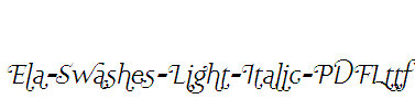 Ela-Swashes-Light-Italic-PDF