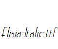 Elisia-Italic