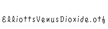 ElliottsVenusDioxide