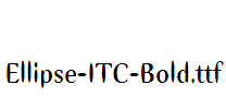 Ellipse-ITC-Bold