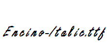 Encino-Italic