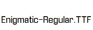 Enigmatic-Regular