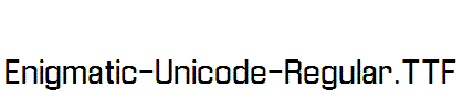 Enigmatic-Unicode-Regular