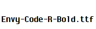 Envy-Code-R-Bold