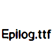 Epilog