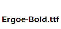 Ergoe-Bold