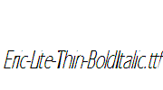 Eric-Lite-Thin-BoldItalic