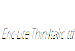 Eric-Lite-Thin-Italic