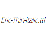 Eric-Thin-Italic