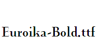 Euroika-Bold