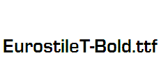 EurostileT-Bold