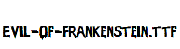 Evil-Of-Frankenstein
