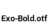 Exo-Bold