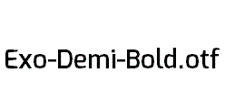 Exo-Demi-Bold