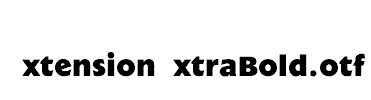 ExtensionExtraBold