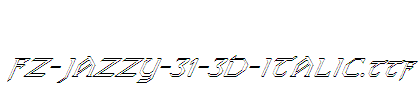 FZ-JAZZY-31-3D-ITALIC