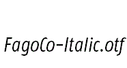 FagoCo-Italic