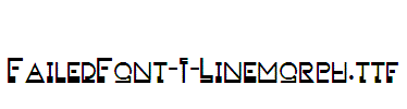 FailedFont-1-Linemorph