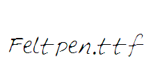 Feltpen