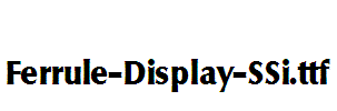 Ferrule-Display-SSi