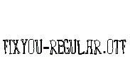 FixYou-Regular
