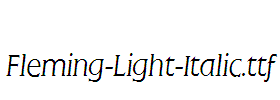 Fleming-Light-Italic