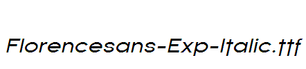 Florencesans-Exp-Italic