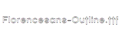 Florencesans-Outline