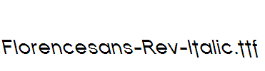 Florencesans-Rev-Italic