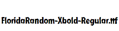 FloridaRandom-Xbold-Regular