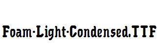 Foam-Light-Condensed