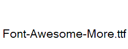 Font-Awesome-More