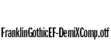 FranklinGothicEF-DemiXComp