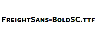 FreightSans-BoldSC