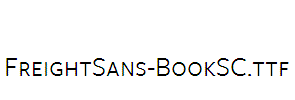 FreightSans-BookSC