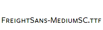 FreightSans-MediumSC