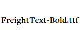 FreightText-Bold