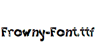 Frowny-Font