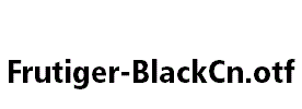 Frutiger-BlackCn