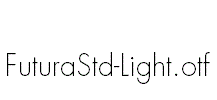 FuturaStd-Light