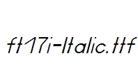 ft17i-Italic