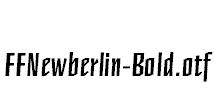 FFNewberlin-Bold