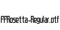 FFRosetta-Regular