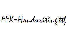 FFX-Handwriting