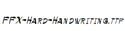 FFX-Hard-Handwriting