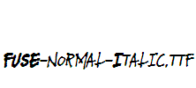 FUSE-normal-Italic